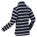 Navy-White - Lifestyle - Regatta Womens-Ladies Helvine Striped Sweatshirt