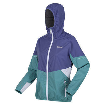 Bristol Blue-Dusty Denim - Back - Regatta Womens-Ladies Tarvos V Lightweight Soft Shell Jacket