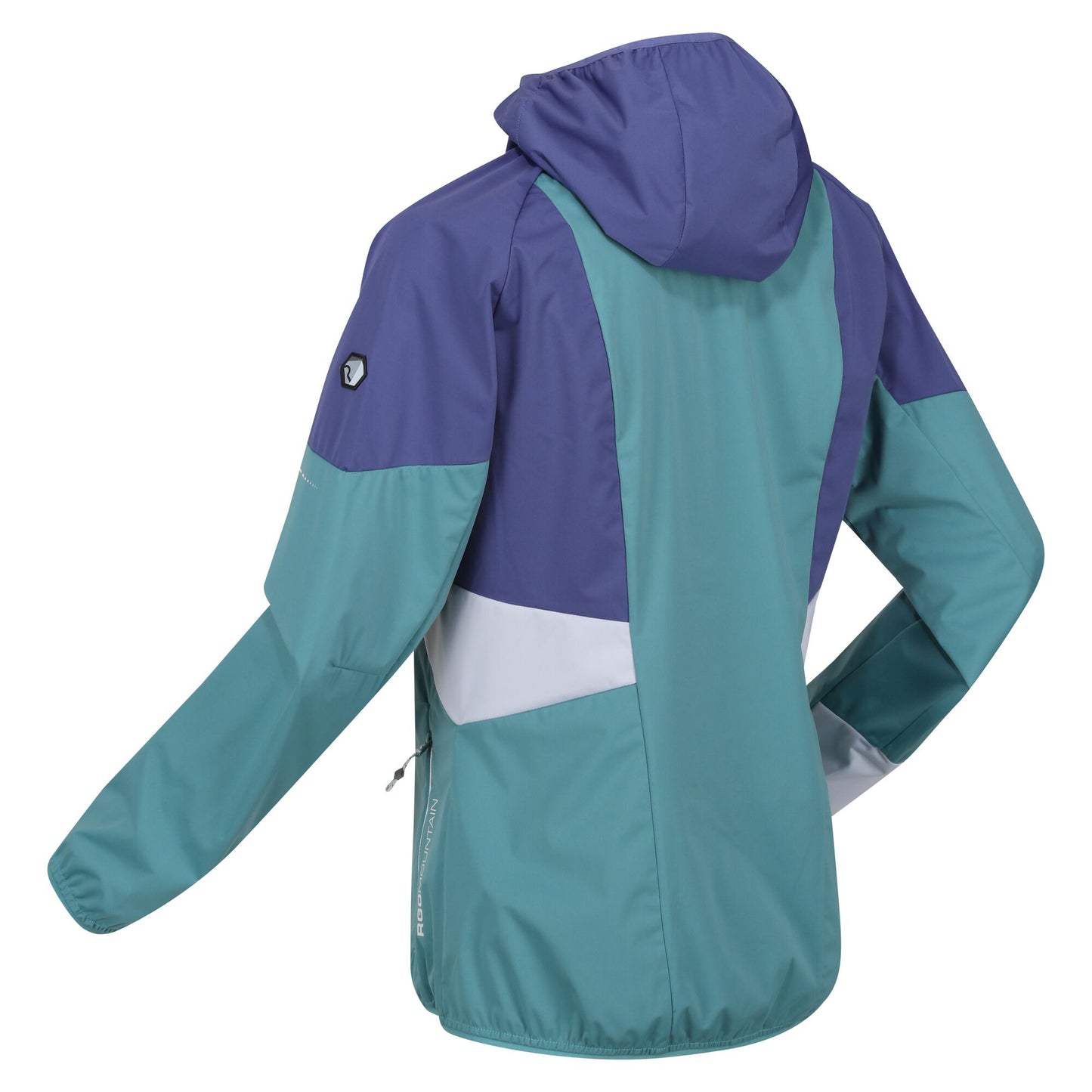 Bristol Blue-Dusty Denim - Side - Regatta Womens-Ladies Tarvos V Lightweight Soft Shell Jacket