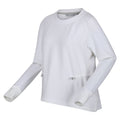 White - Side - Regatta Womens-Ladies Narine Marl Sweatshirt