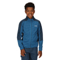 Indigo Blue-Blue Wing - Pack Shot - Regatta Childrens-Kids Highton II Fleece Jacket