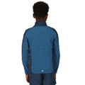 Indigo Blue-Blue Wing - Close up - Regatta Childrens-Kids Highton II Fleece Jacket