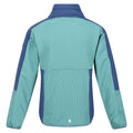 Bristol Blue-Dusty Denim - Back - Regatta Childrens-Kids Highton II Fleece Jacket