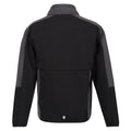 Black-Seal Grey - Back - Regatta Childrens-Kids Highton II Fleece Jacket