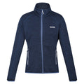 Green - Front - Regatta Womens-Ladies Newhill Marl Full Zip Fleece Jacket