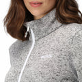 Amazonite - Pack Shot - Regatta Womens-Ladies Newhill Marl Full Zip Fleece Jacket
