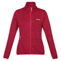 Pink Potion - Front - Regatta Womens-Ladies Newhill Marl Full Zip Fleece Jacket