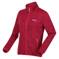 Pink Potion - Side - Regatta Womens-Ladies Newhill Marl Full Zip Fleece Jacket