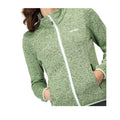 Cyberspace - Close up - Regatta Womens-Ladies Newhill Marl Full Zip Fleece Jacket