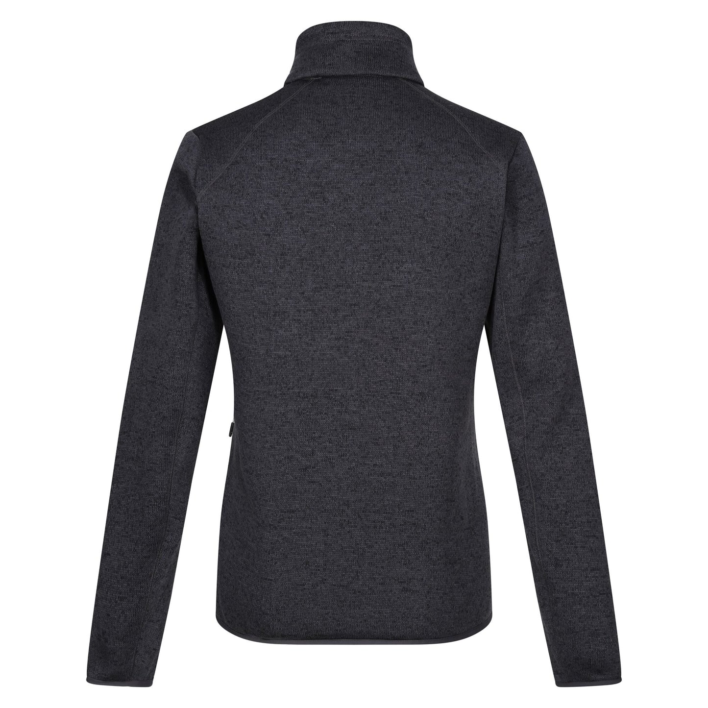 Seal Grey-Black - Back - Regatta Womens-Ladies Newhill Marl Full Zip Fleece Jacket