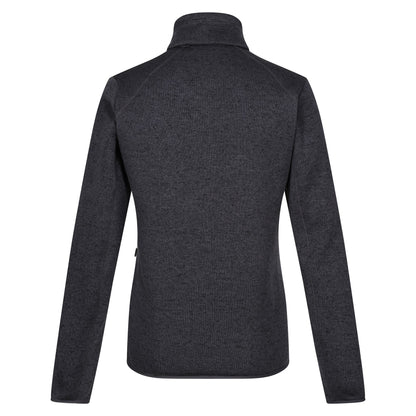 Seal Grey-Black - Back - Regatta Womens-Ladies Newhill Marl Full Zip Fleece Jacket