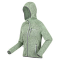 Quiet Green - Side - Regatta Womens-Ladies Newhill Marl Hooded Fleece Jacket