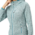 Sea Haze - Lifestyle - Regatta Womens-Ladies Newhill Marl Hooded Fleece Jacket