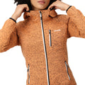 Apricot Crush - Lifestyle - Regatta Womens-Ladies Newhill Marl Hooded Fleece Jacket