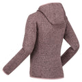 Dusky Rose - Lifestyle - Regatta Womens-Ladies Newhill Marl Hooded Fleece Jacket