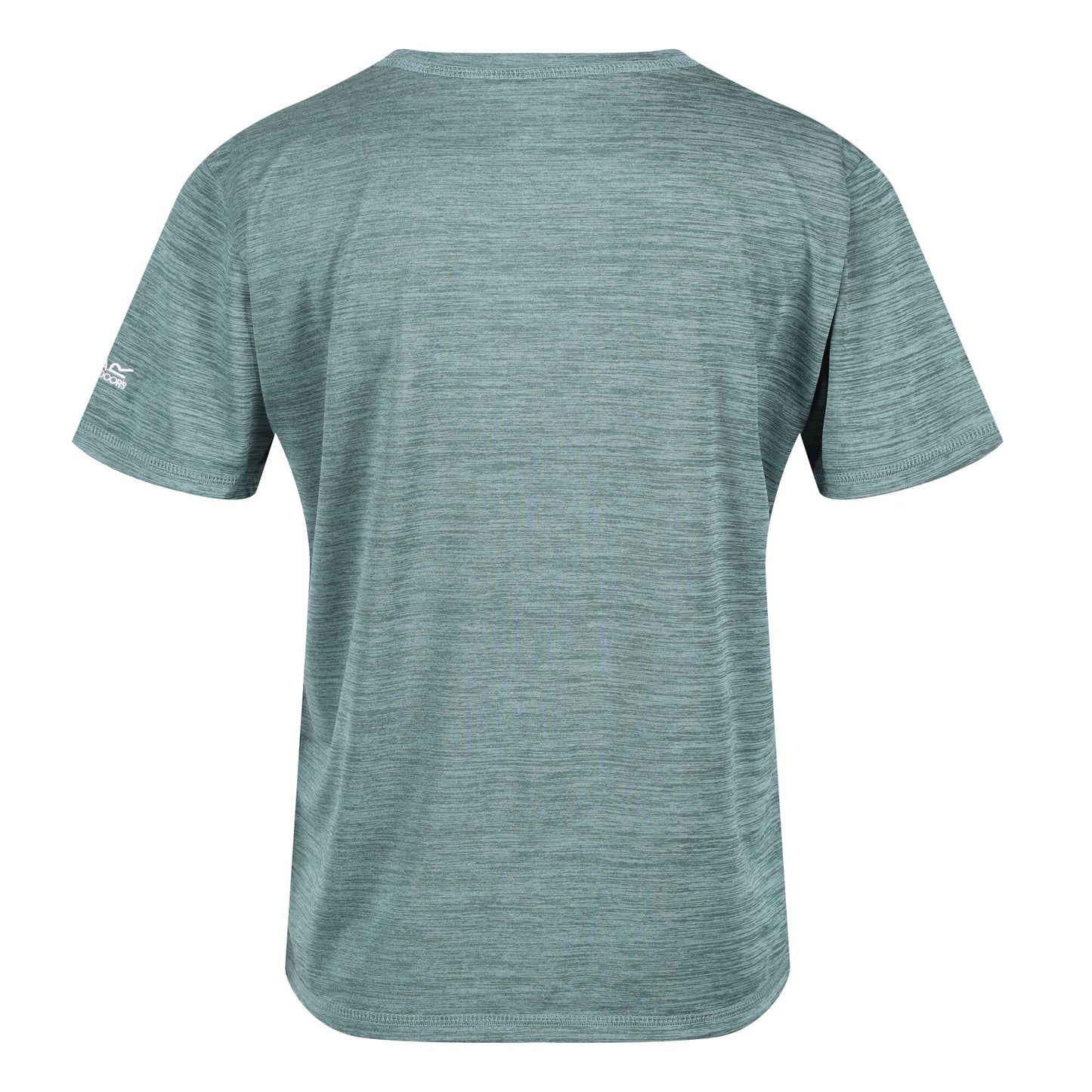 Ivy Moss Marl - Back - Regatta Childrens-Kids Alvarado VII Cycling Marl T-Shirt