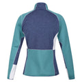 Bristol Blue-Dusty Denim - Back - Regatta Womens-Ladies Yare VII Marl Full Zip Soft Shell Jacket