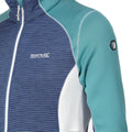 Bristol Blue-Dusty Denim - Pack Shot - Regatta Womens-Ladies Yare VII Marl Full Zip Soft Shell Jacket