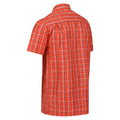 Rusty Orange - Lifestyle - Regatta Mens Kalambo VII Quick Dry Short-Sleeved Shirt