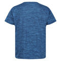Indigo Blue - Back - Regatta Childrens-Kids Fingal Edition Marl T-Shirt