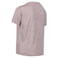 Dusky Rose - Lifestyle - Regatta Childrens-Kids Fingal Edition Marl T-Shirt