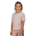 Dusky Rose - Pack Shot - Regatta Childrens-Kids Fingal Edition Marl T-Shirt