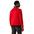 Black-Danger Red - Close up - Regatta Mens Colliston Baffled Fleece Jacket