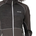 Seal Grey - Pack Shot - Regatta Womens-Ladies Yare VII Marl Full Zip Soft Shell Jacket