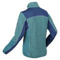 Bristol Blue-Dusty Denim - Lifestyle - Regatta Womens-Ladies Lindalla V Marl Full Zip Fleece Jacket