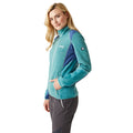 Bristol Blue-Dusty Denim - Close up - Regatta Womens-Ladies Lindalla V Marl Full Zip Fleece Jacket