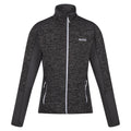 Seal Grey - Front - Regatta Womens-Ladies Lindalla V Marl Full Zip Fleece Jacket