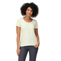 Lime Cream - Close up - Regatta Womens-Ladies Filandra VII Love T-Shirt