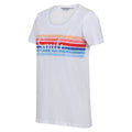White - Side - Regatta Womens-Ladies Filandra VII Smile T-Shirt