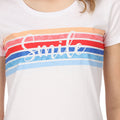 White - Pack Shot - Regatta Womens-Ladies Filandra VII Smile T-Shirt