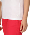 White - Close up - Regatta Womens-Ladies Filandra VII Smile T-Shirt