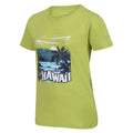Green Algae - Side - Regatta Childrens-Kids Bosley VI Hawaii T-Shirt