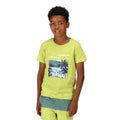 Green Algae - Pack Shot - Regatta Childrens-Kids Bosley VI Hawaii T-Shirt