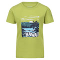 Green Algae - Front - Regatta Childrens-Kids Bosley VI Hawaii T-Shirt