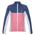 Fruit Dove-Dusty Denim - Front - Regatta Womens-Ladies Hepley Full Zip Fleece Jacket