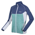 Bristol Blue-Dusty Denim - Side - Regatta Womens-Ladies Hepley Full Zip Fleece Jacket
