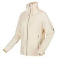 Light Vanilla - Side - Regatta Womens-Ladies Velour Full Zip Fleece Jacket