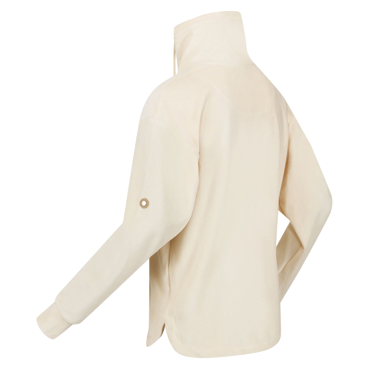 Light Vanilla - Lifestyle - Regatta Womens-Ladies Velour Full Zip Fleece Jacket