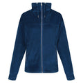 Blue Opal - Front - Regatta Womens-Ladies Velour Full Zip Fleece Jacket