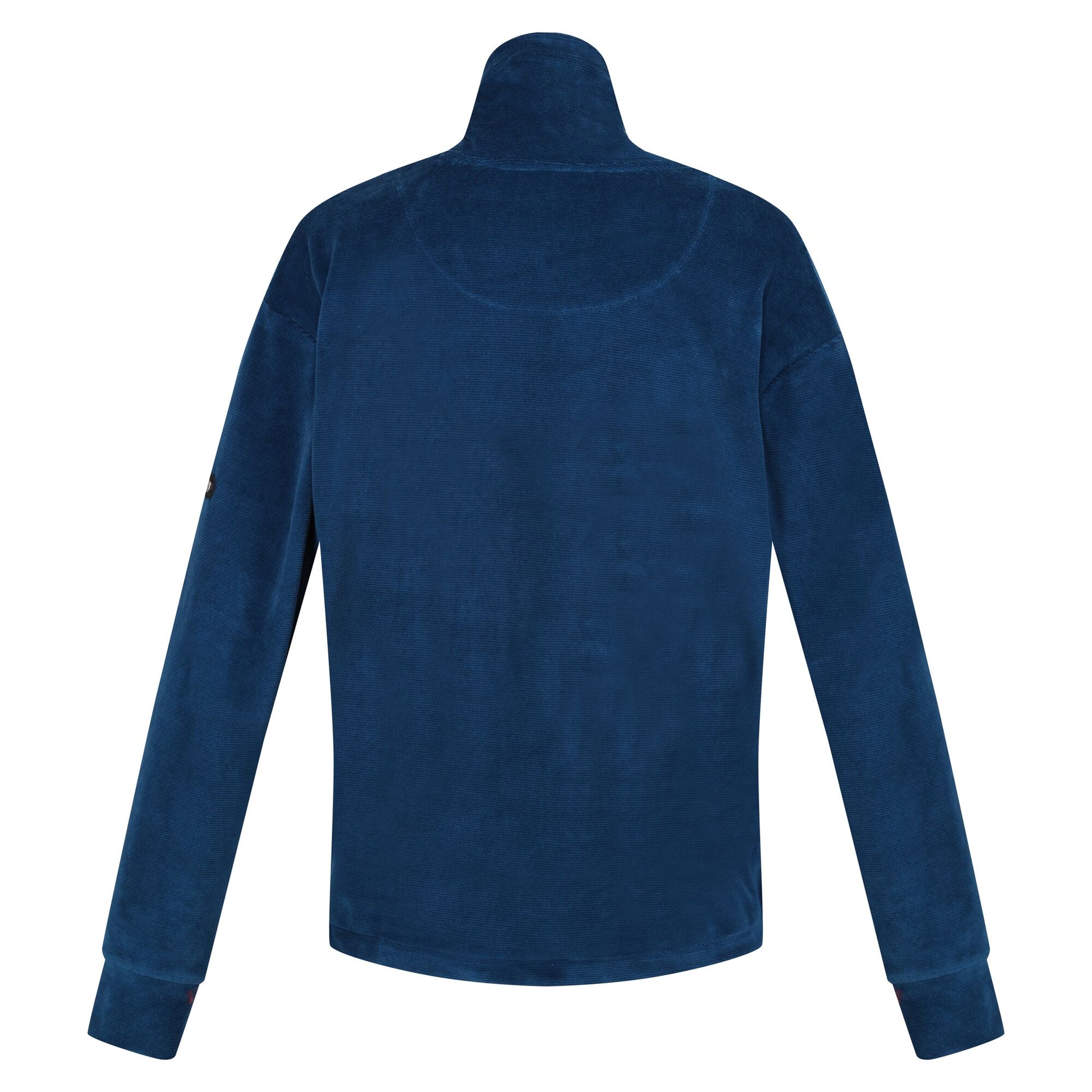 Blue Opal - Back - Regatta Womens-Ladies Velour Full Zip Fleece Jacket