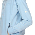 Powder Blue - Pack Shot - Regatta Womens-Ladies Velour Full Zip Fleece Jacket