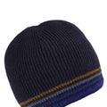 Navy - Back - Regatta Mens Balton IV Striped Beanie