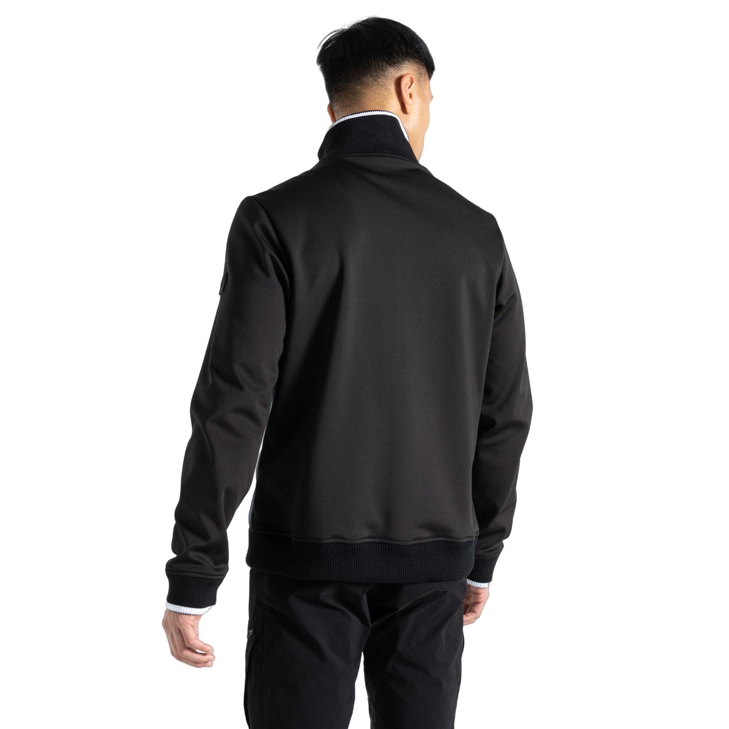 Moonlight Denim-Black - Back - Dare 2B Mens Frost Quilted Hybrid Jacket