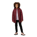 Burgundy - Pack Shot - Regatta Childrens-Kids Avriella Insulated Jacket