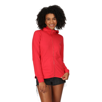Miami Red - Pack Shot - Regatta Womens-Ladies Bayla Full Zip Hoodie