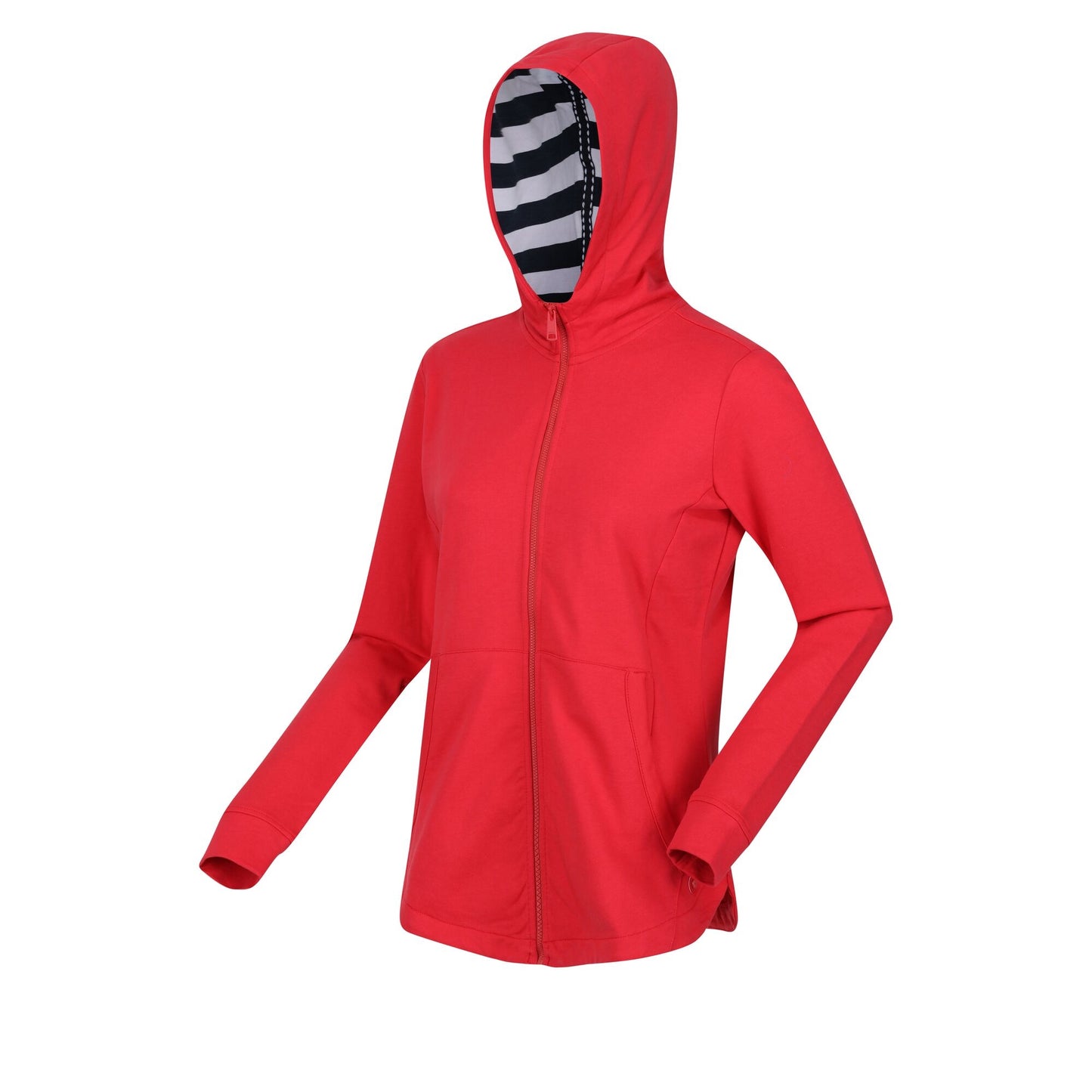 Miami Red - Side - Regatta Womens-Ladies Bayla Full Zip Hoodie